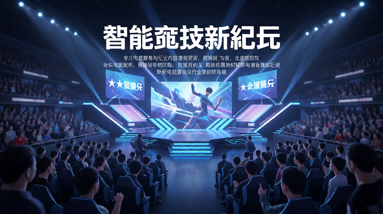 K1电竞赛事现场全景
